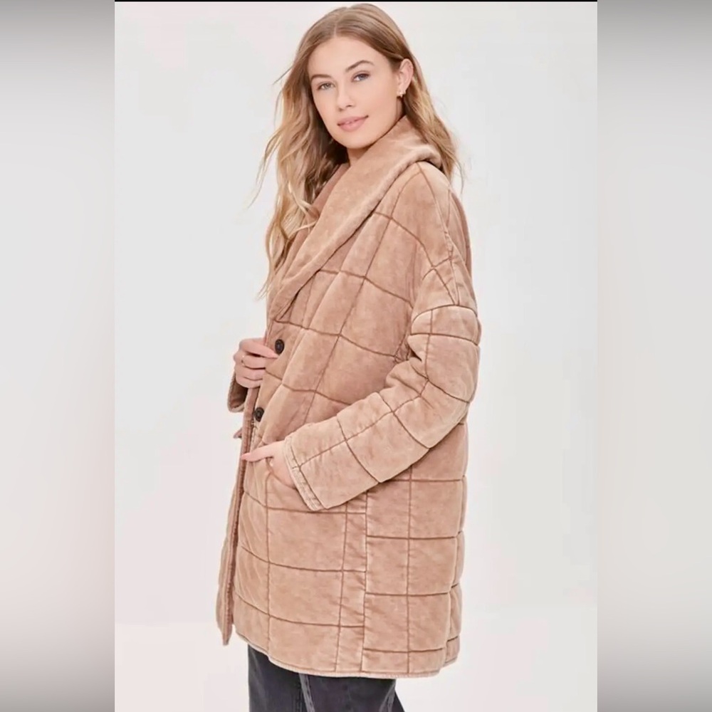 NWT Mineral Dyed Quilted Jacket - S - Picture 4 of 10